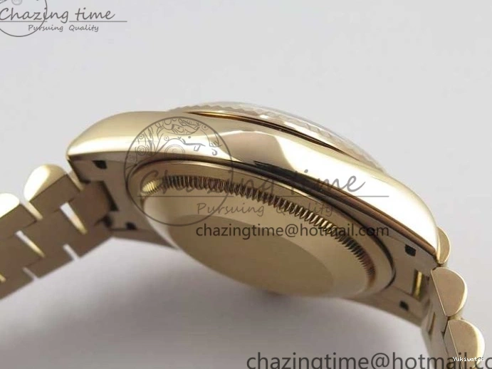 Maker Day-Date 128239 RG Black on Crystral Edition Bracelet RG Best Dial Markers 36 Bp President 1221